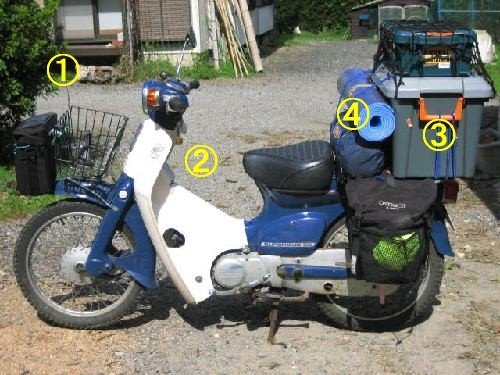 スーパーカブ（50cc）で日本一周をしたいのですが、カブの耐久性