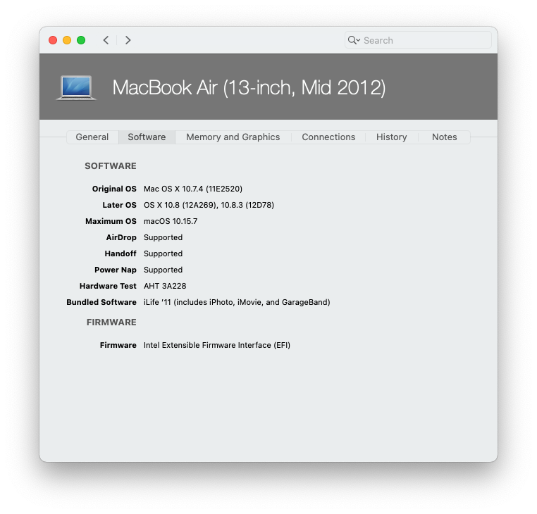 macbookair2012を使っていますが、osはCatalin - Yahoo!知恵袋