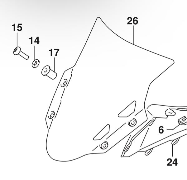 画像確認 NINJA ZX-25R PAD, 165X20X20 39156-2633-BC | KAWASAKI,ZX25R