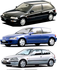 ホンダ シビックのek.eg.efなどをわかりやすく解』 ホンダ
