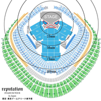 テイラースウィフトeratour東京公演の席の事でお聞きしたいです