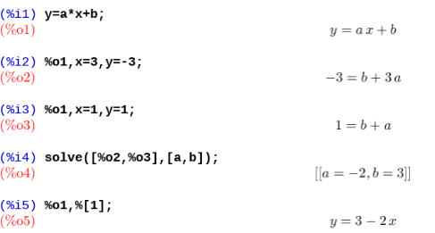 至急数学2点（3.-3）、（1.1）を通る直線の方程式を教えてください