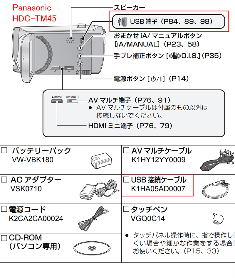 ビデオを取り込むケーブルを無くしたので買おうと思いますが、これが