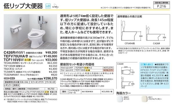 リフォームを行いました。トイレも新しくしましたが、便座の高さに不満 