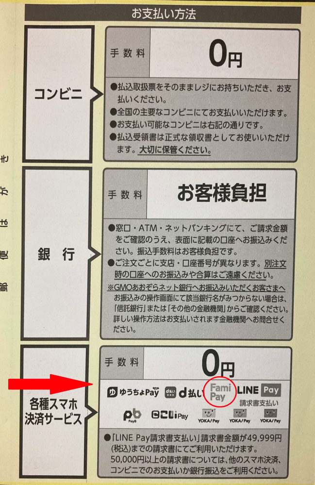 ZOZOTOWNのツケ払いをファミマのファミペイで支払うことは ZOZOTOWNのツケ払いをファミマのファミペイで支払うことは