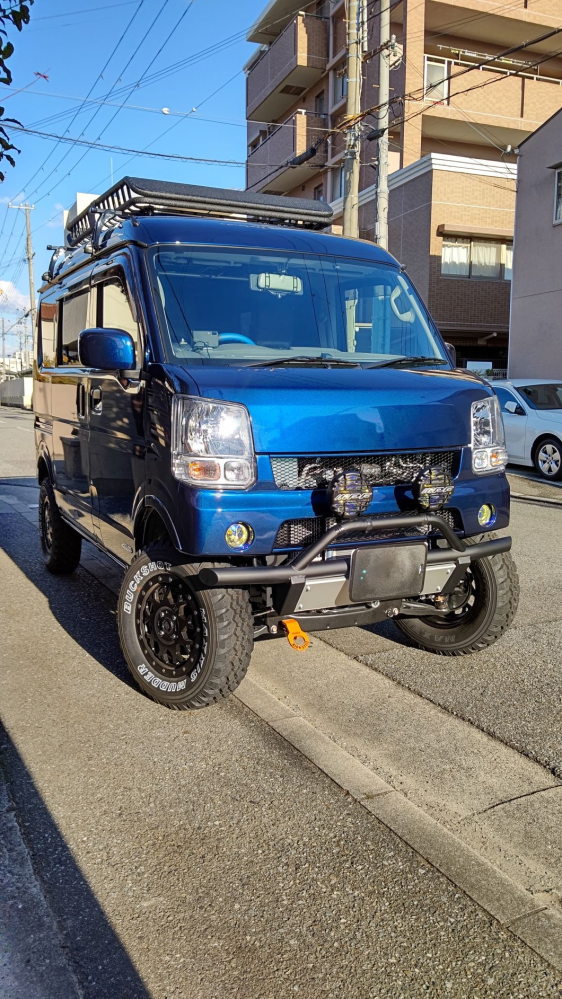 車に詳しい方教えてください！エブリイを4インチリフ』 スズキ