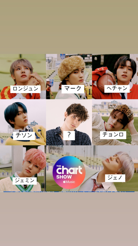 NCTDREAMのメンバーの名前はわかったのですが、顔と一致しませ