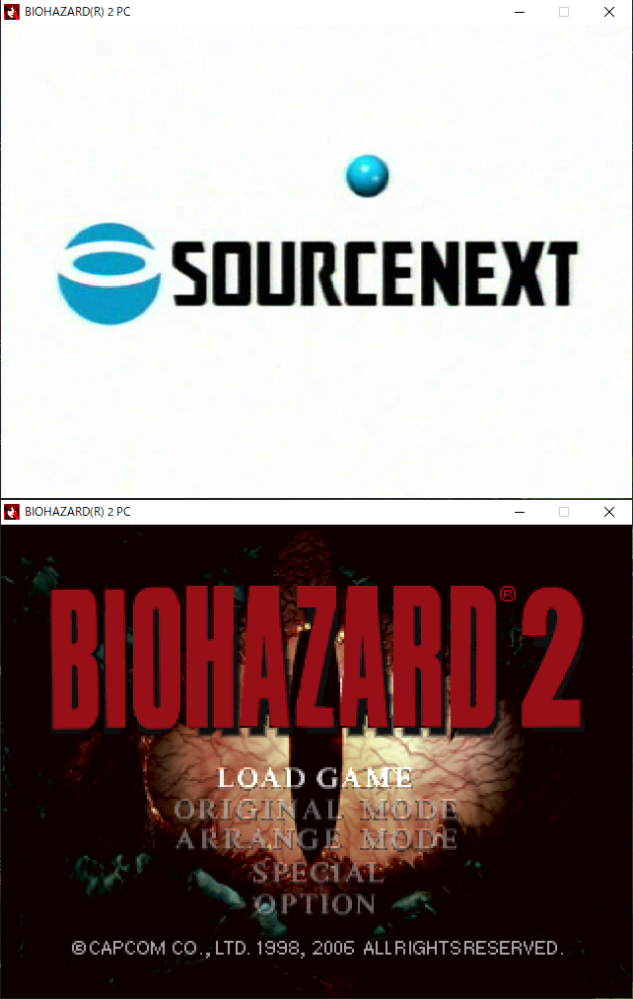 バイオハザード2のPC版のソフトを買おうと思っているのですが昔の