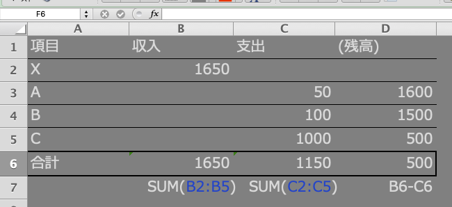 Excel（またはGoogleスプレッドシート）で「規定の値からここか