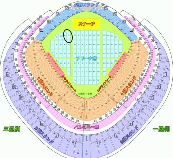 2024年のブルーノマーズのライブについてです!東京ドームの「SS席