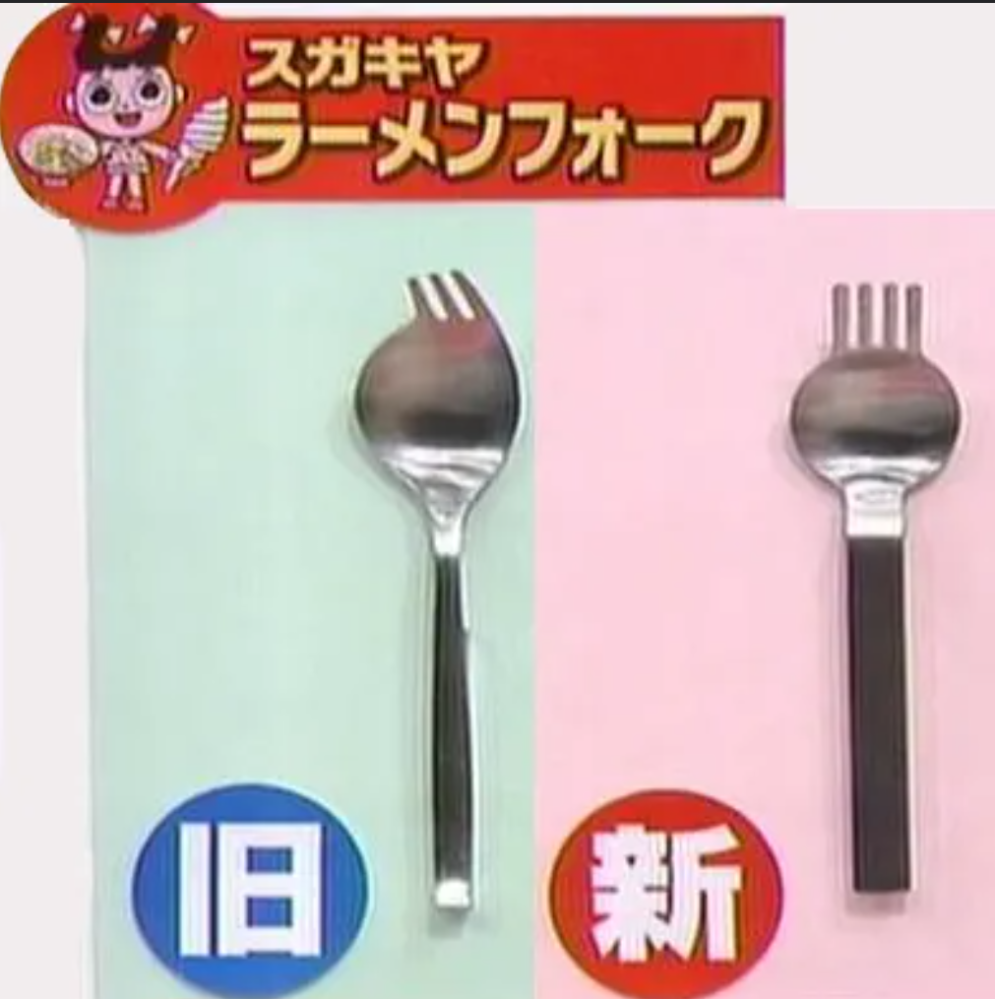 スガキヤのスプーンについて今日、名古屋に行ってスガキヤ（寿が