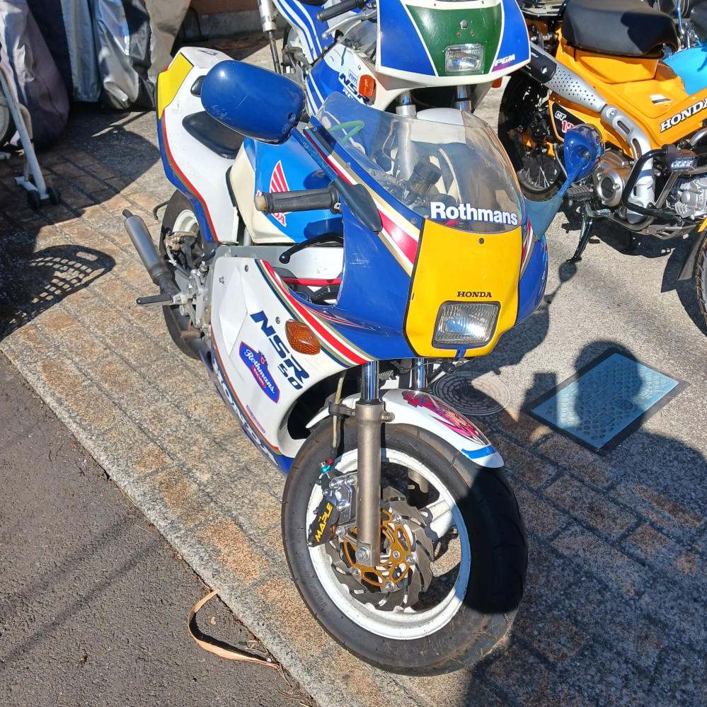 nsr80はnsr50よりエンジン系のパーツがない(手に入らない)と