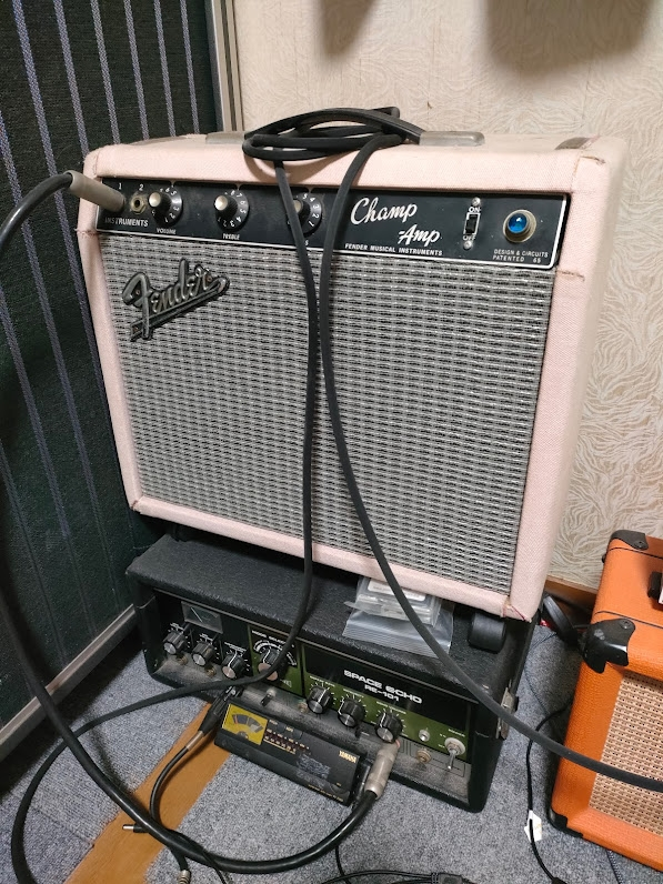 FenderChampの黒パネ•銀パネの違いについて教えてください