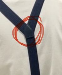 サスペンダーについて質問です。 - 私は、仕事着でスリピース