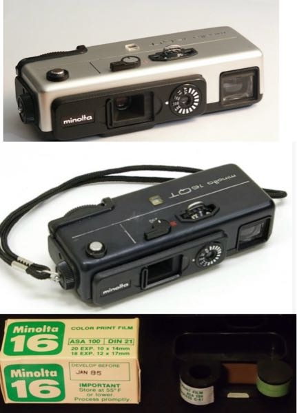 昔のフィルムカメラを使いたいです。ミノルタ16QT立ち寄ったカメラ屋