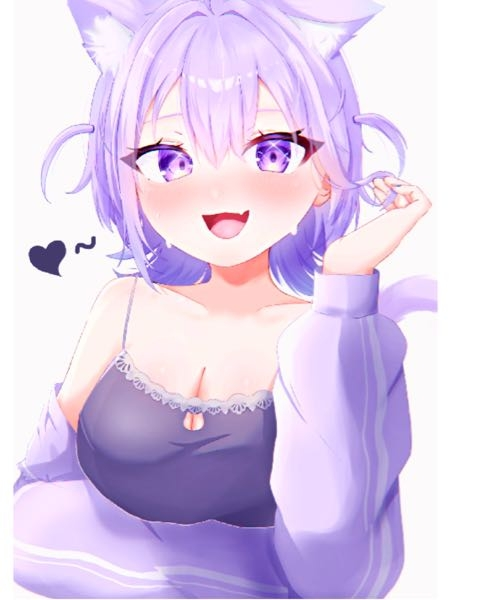 おかゆ　手描き　イラスト　リクエスト 手描きイラスト 猫又おかゆ ホロライブ - メルカリ