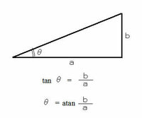 直角三角形の角度の求め方 教えて下さい 斜辺以外の２辺の長さが分かっ Yahoo 知恵袋