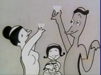 黄桜というお酒のカッパのアニメーションが出てくるCMは、やはり、昭和