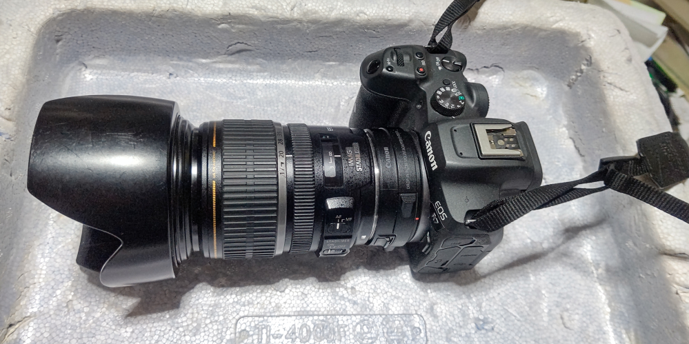 マウントアダプターEF-EOSRにEF-S55-250mmF4.5-5.6IS - Yahoo!知恵袋