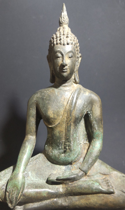 古美骨董】銅の材質から見分ける金銅仏の真贋について、中学生でも解