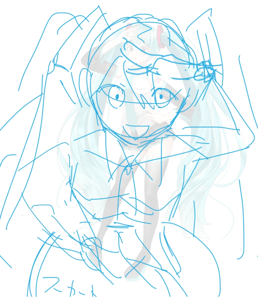 イラストの添削お願いいたします！先日Xで投稿したイラストなのですが