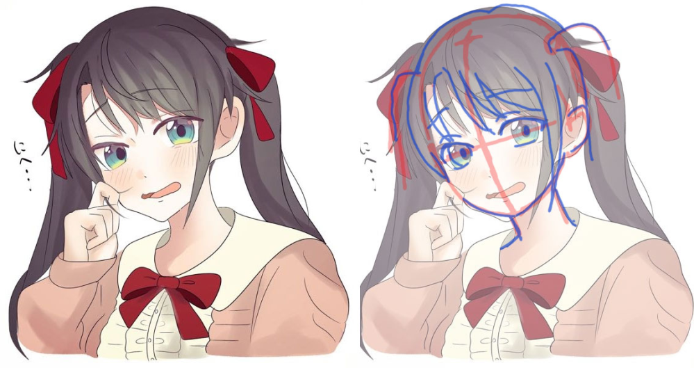 イラストを描いたのですが、もっとクオリティを上げたいです！具体的な