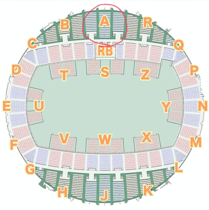大至急です、お力添えをお願いします。Da-iCEAsueアリーナ大阪の座席に... - Yahoo!知恵袋
