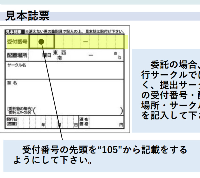 C105に参加するのですが、初参加なためサークルチケットがいつ届