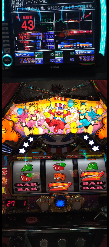 昔なんですがアイムジャグラーでビッグの連チャンかましてる人がビッグ 