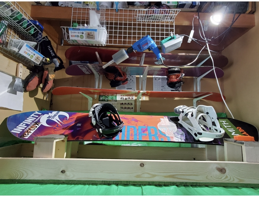 今年スノーボードを始めた者です。友人から板を譲ってもらい、滑ってい