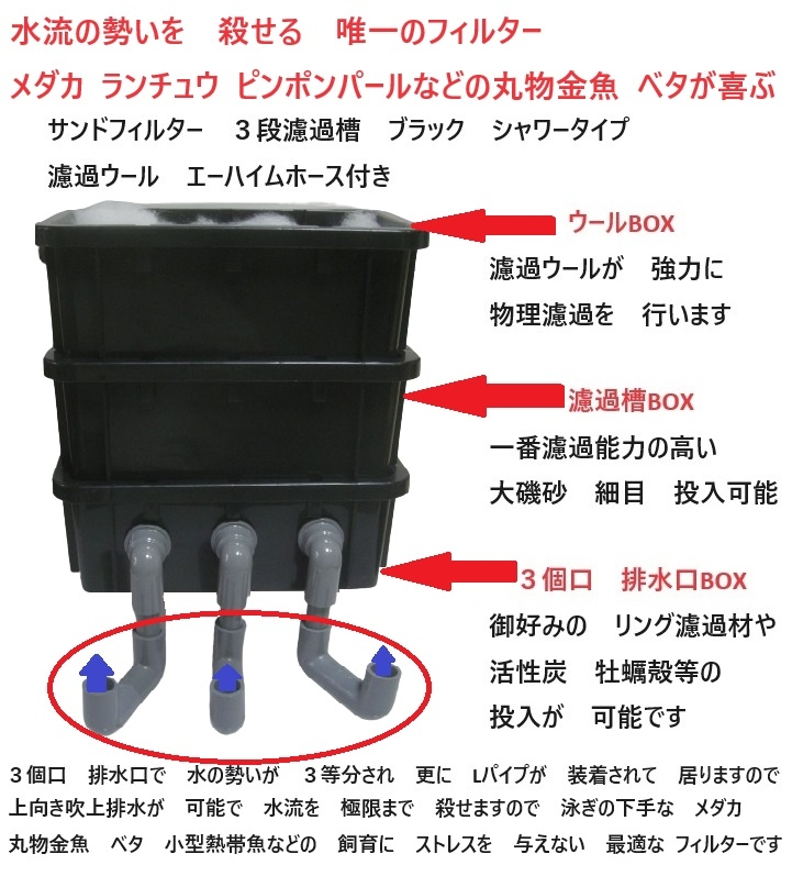 45センチのオールガラス水槽におすすめのフィルターを教えてください