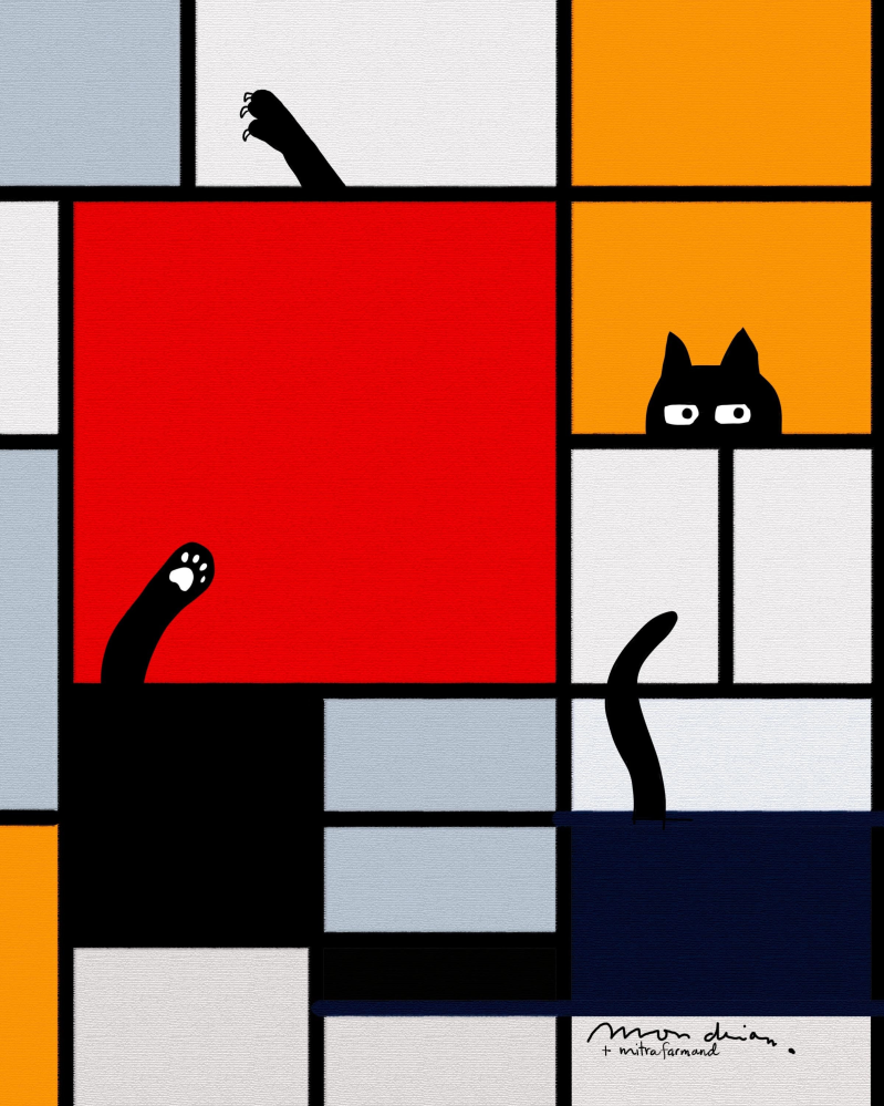 ピカソの猫の絵下記の猫の絵は、ピカソが何歳くらいの時に描いた絵