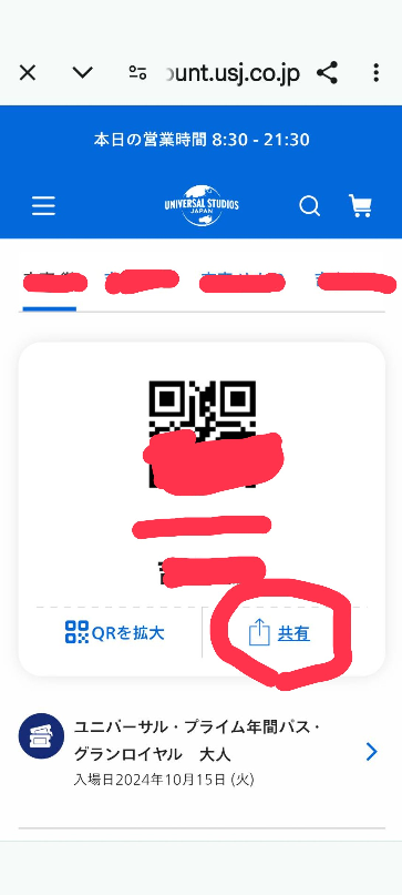 【りゅる】USJ入場券 大人2人分 USJのチケットに関しての質問です。説明でもよく分からずぜひ教えてい