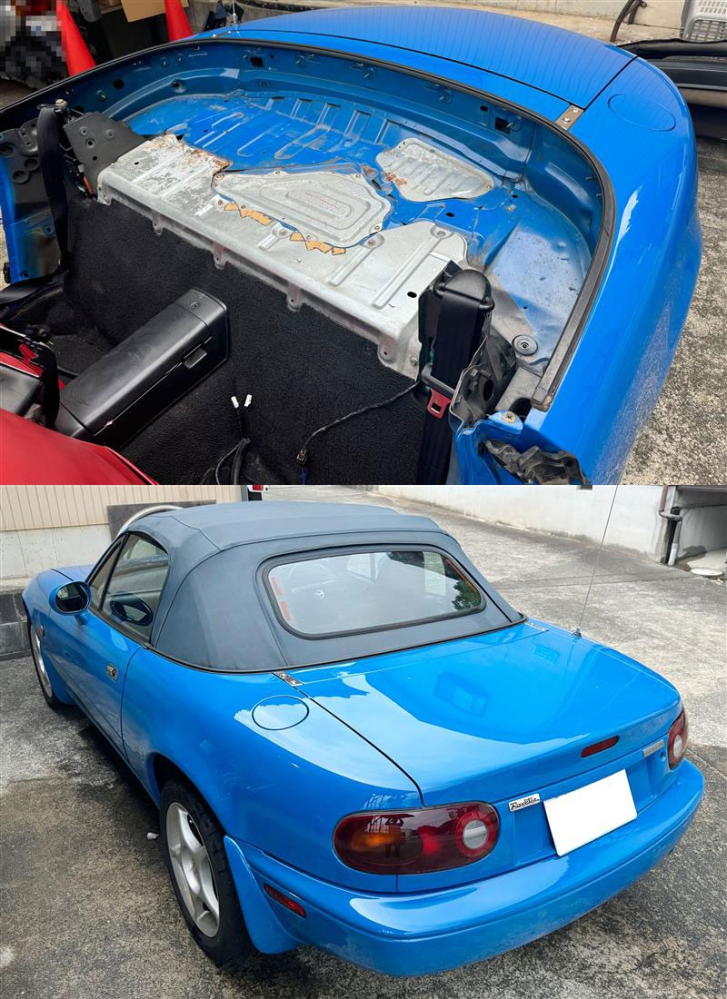 ロードスターNA6CE型にNB幌を取り付けるには、どの』 マツダ