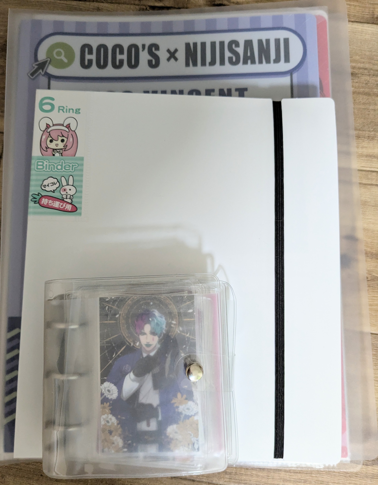 にじさんじのチェキ風カードを購入いたしました。初めての界隈で