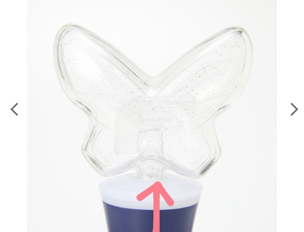FANTASTICSのLIGHTSTICKのBUTTERFLY - Yahoo!知恵袋