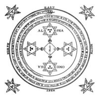 魔法陣に書かれている文字について教えてください ルーン文字やギリシャ文字は聞い Yahoo 知恵袋