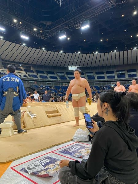 大相撲の巡業を初めて見に行くのですが、たしかタマリ席、という所を