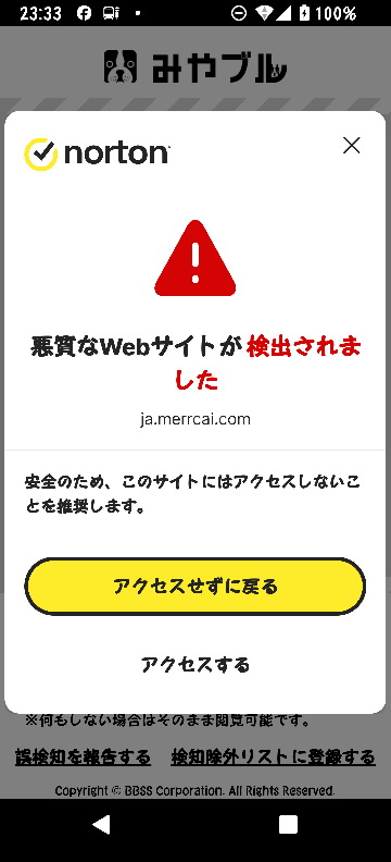 こちらでほしい商品を見つけたのですが、こちらのサイトは詐欺サイトで