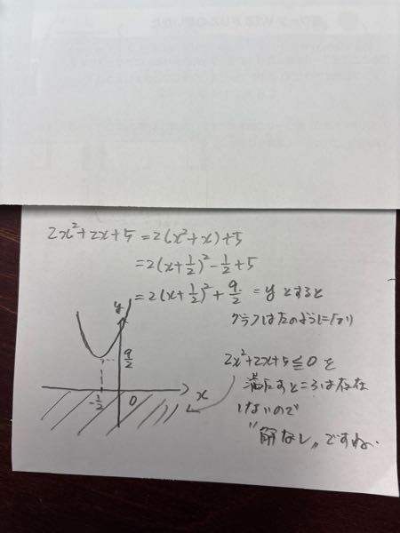 23の(2)解説お願いします - (1)x²+3x+4＝(x+3 - Yahoo!知恵袋