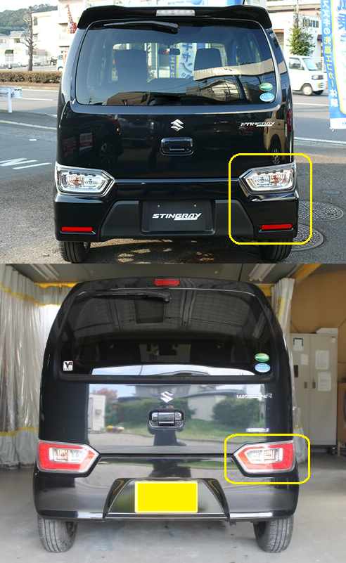 MH95S ワゴンR 左テールランプなんですが、購入を』 スズキ ワゴンR