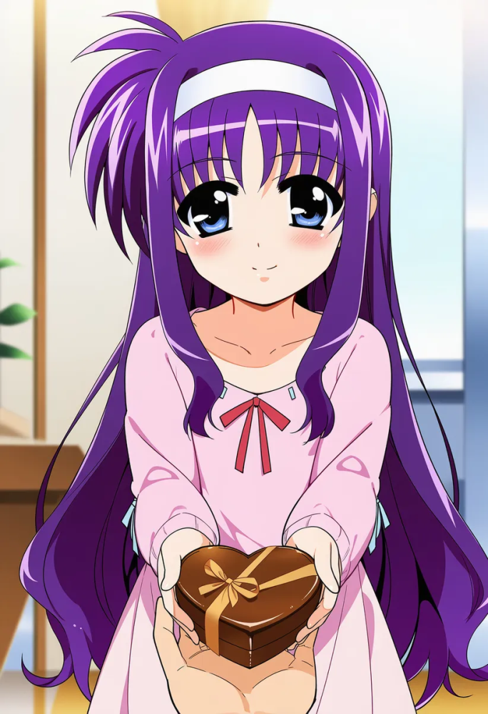 紫色でイメージするアニメキャラといえば誰を思い出しますか？ - 月村