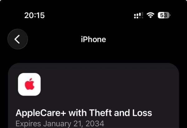 2021年の夏に購入したiPhone12ですがAppleCare+ - Yahoo!知恵袋