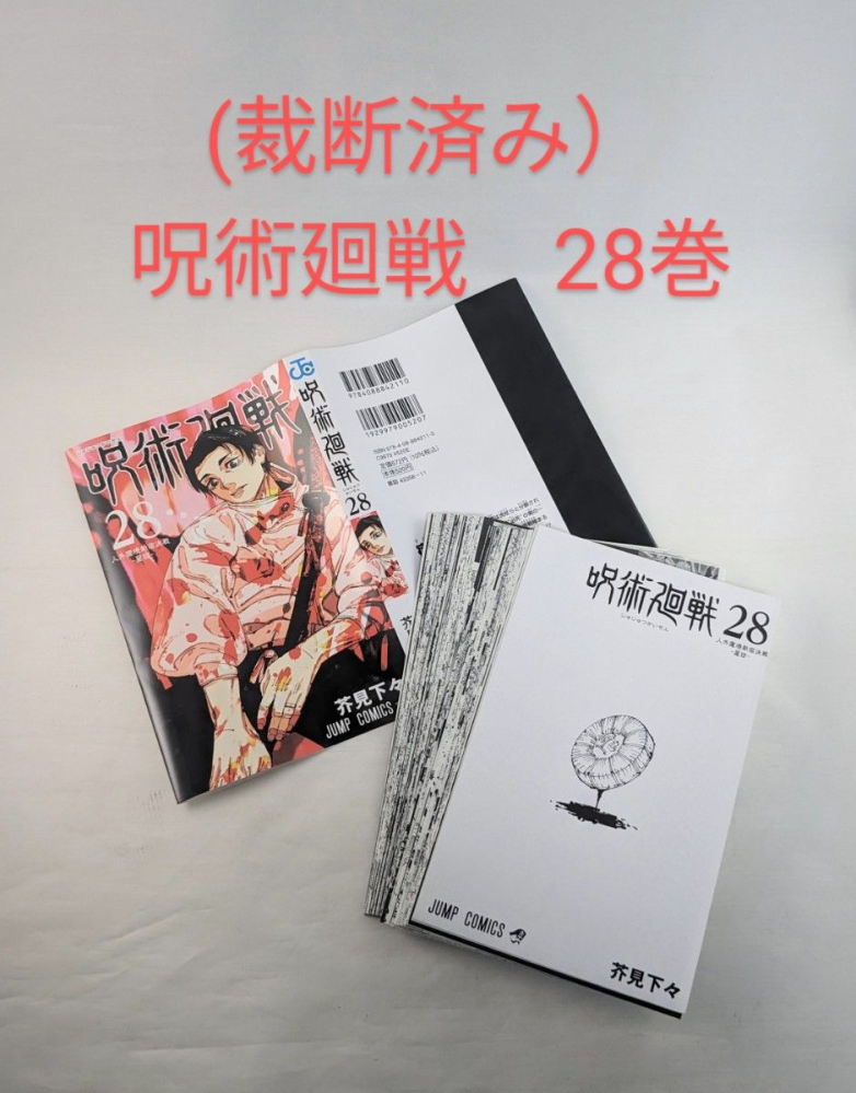 メルカリとかでよくみる裁断済みってどういうことですか？なんか