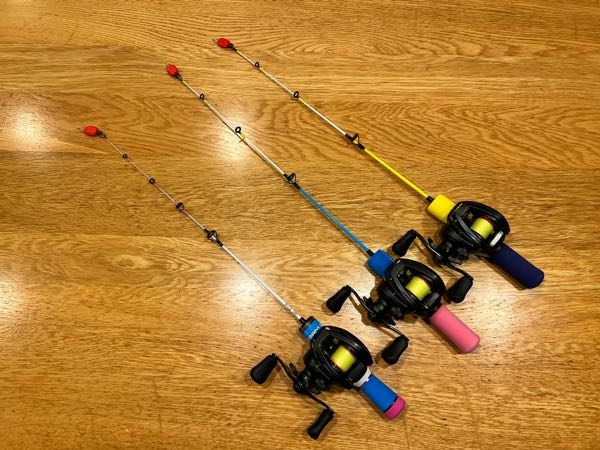穴釣りロッドでジャッカルのエッグアームショーティー欲しいんですが今