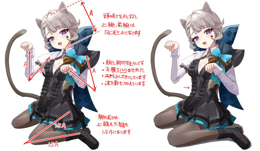 今回も有識者の方にイラストの方のアドバイスを頂きたく、投稿さ