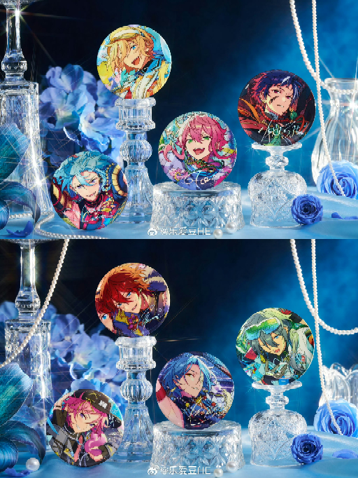 あんスタ、中国グッズ、缶バッジについて。HiMERUのウタカタ、天祥院