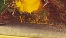 なんと書かれているか教えてください。 - 「K.White」だと - Yahoo