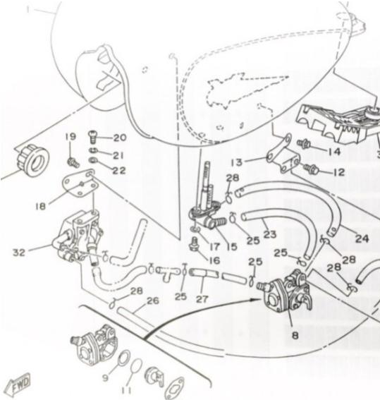 緊急です！ビラーゴ250のタンクを交換しようと思っていますいま