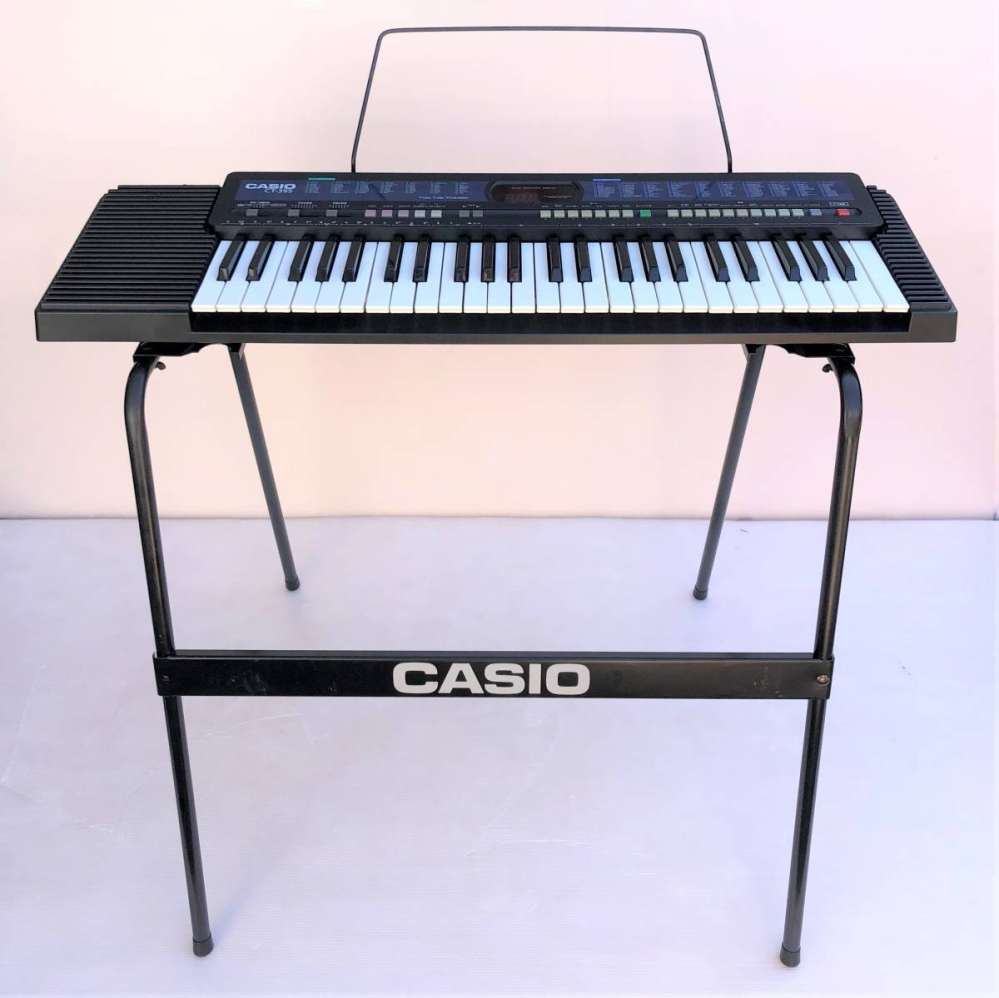 CASIO CT-395 キーボード 家に眠ってた恐らくCASIOCT-395用のキーボードのスタンドの組